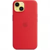 Apple iPhone 14 Silicone Case with MagSafe, (PRODUCT)RED