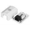 LANBERG outlet box RJ-45 OU6-0001-W, Cat6, white