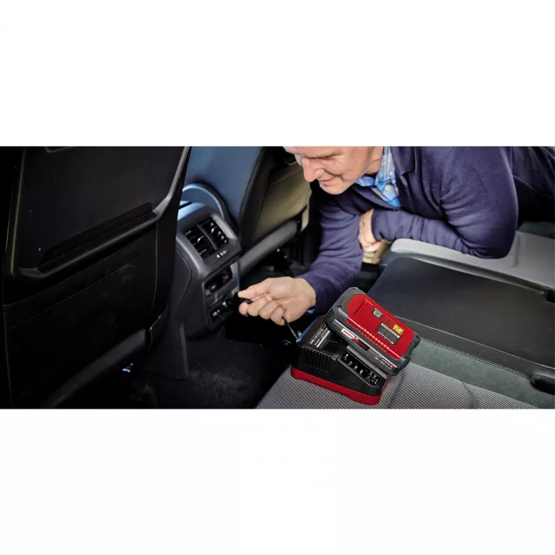 Battery Charger Einhell Power X-Car Charger 3A Cigar Lighter Red