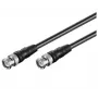 Coaxial cable Microconnect 50088 BNC BNC 10 m Black