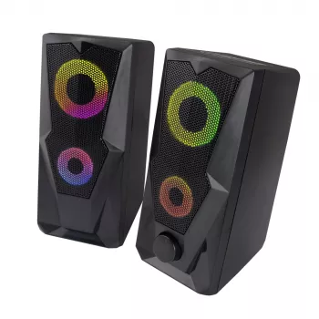 Loudspeaker ESPERANZA BAILA 6 W wired floor speaker, 6 W RMS, 160–20000 Hz, 3 Ω, USB & 3.5 mm, pair