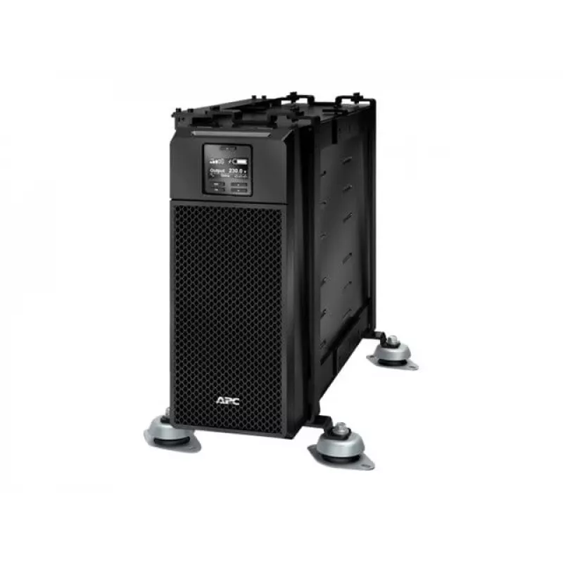 APC Smart-UPS On-Line, 6kVA/6kW, Rackmount 4U, 230V, 6x C13+4x C19 IEC outlets, Network Card+SmartSlot, Extended runtime, W/ rail kit, Marine