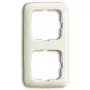 Wall plate / switch cover Busch-Jaeger 1725-0-0555, white, screwless, 81×152 mm, 11 mm thick
