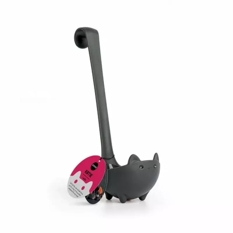 Ladle Ototo Design Katie Black Length 165.1mm Width 96.5mm Height 271.7mm