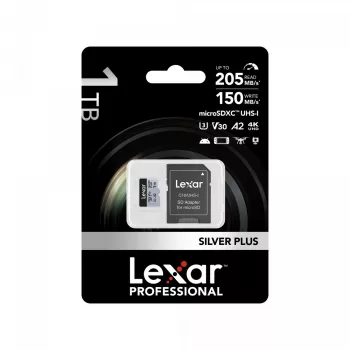 Flash Memory Lexar 1TB UHS-I MicroSDXC SILVER PLUS