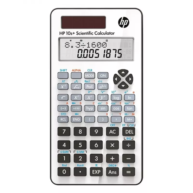 Scientific calculator HP 10s+ — 240 functions, 2-line display