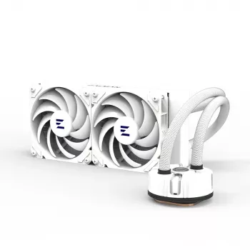 Zalman Reserator5 Z24 ARGB White CPU Liquid Cooler 240mm Radiator 2 x 120 mm Fan