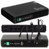 Power adapter/inverter MPL Power RouterUPS-30-PoE 30 W Indoor, 100–240V, black, 160×105×28 mm