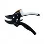Pruning shears Fiskars 1000575 Anvil — hand secateurs for cutting dry wood, black/orange