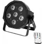 LED PAR light EUROLITE SLS-603 6x3W black – stage/ambient lighting, 18W total