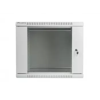 Lanberg WF01-6609-10S Wall-Mounted Rack 19 inch 9U 600x600 mm Grey