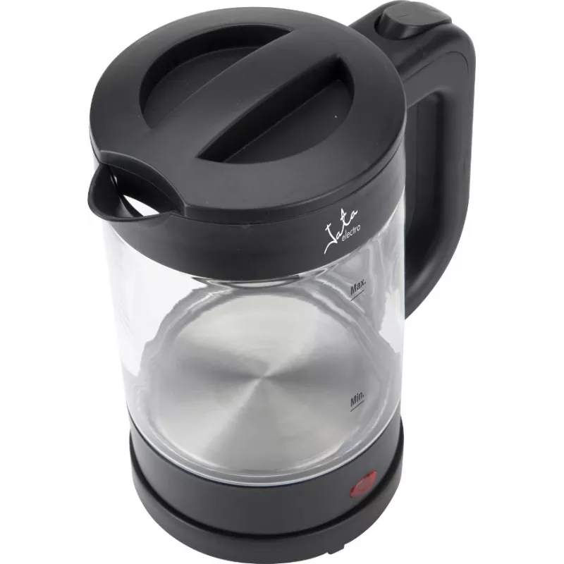 Electric kettle JATA 1.2 L 1500 W Black Transparent