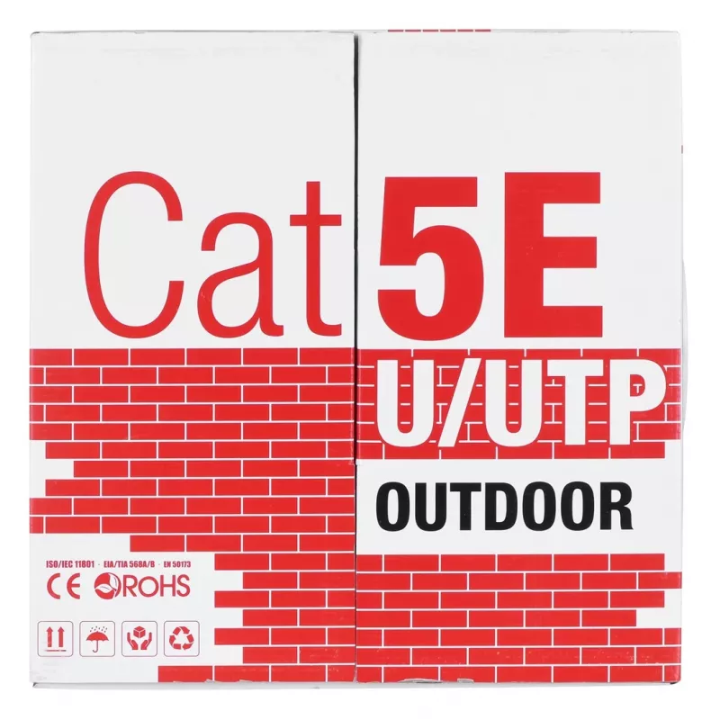 Alantec KIU5OUTS305Q Network Cable Black 305 M Cat5e U/UTP (UTP) (KIU5OUTS305Q)