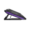 FURY GUNBAI G3 Laptop Cooling Pad 14.1–17.3 with 2 Fans, RGB Lighting, 2× USB