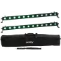 LED Bar Set EUROLITE 20000663 2x 12 QCL RGB UV - stage lighting bars
