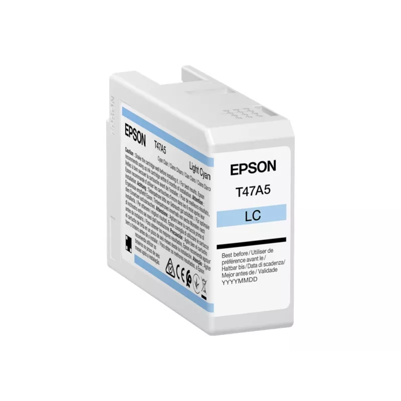Ink cartridge Epson UltraChrome Pro 10 T47A5 Cyan (Original, Light Cyan)