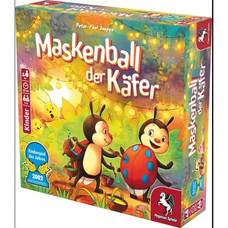 Maskenball der Beetle, Board Game Children's Game of the Year 2002
