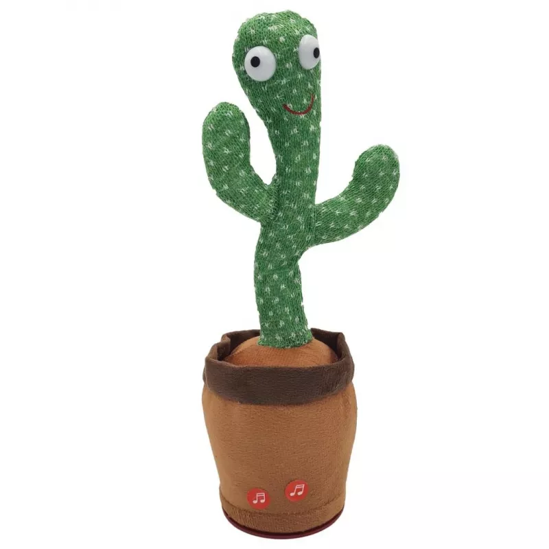 Dancing Cactus Toy Extralink Toys, Singing Toy for Kids LED USB