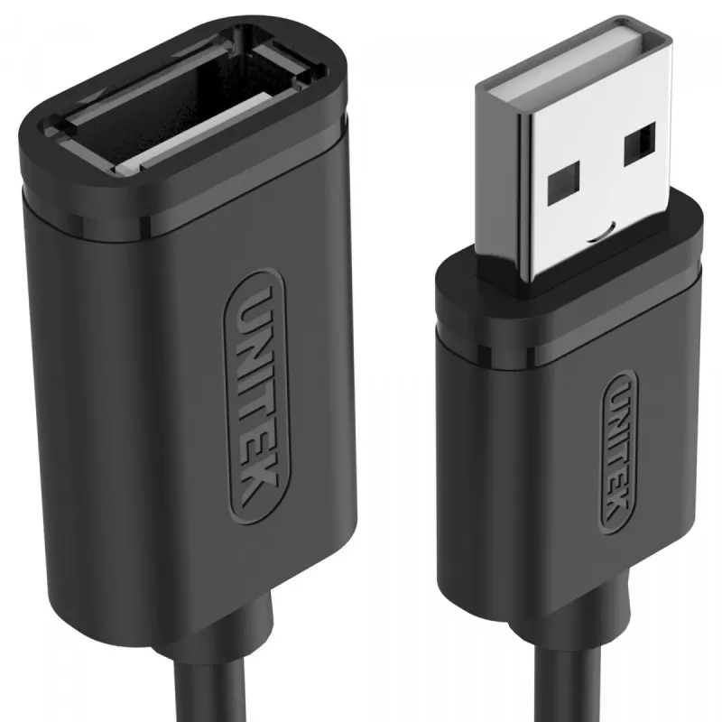 Cable Extension Cable Unitek Y-C428GBK USB 2.0, Am-af,
