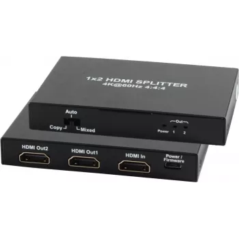 HDMI splitter ShiverPeaks SP05-10001 — 4K 60Hz output, multiple HDMI ports