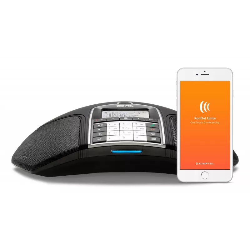 Konftel 300IPx - VoIP-Konferenztelefon - SIP v2 - Liquorice Black - for Konftel C50300IPx Hybrid