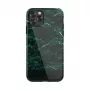 Protective phone case Devia Marble series for iPhone 11 Pro Max — green, slim fit, hard shell