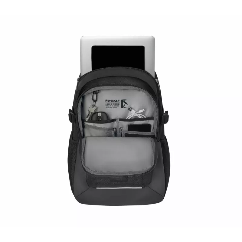 Casual backpack Wenger SwissGear XE Ryde Black Grey Polyester PVC