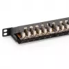Patch Panel Digitus CAT 6 Class E High Density Shielded Black