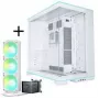 Lian Li O11D EVO RGB + TRYX PANORAMA SE ARGB Complete Liquid Cooling - White, 360mm