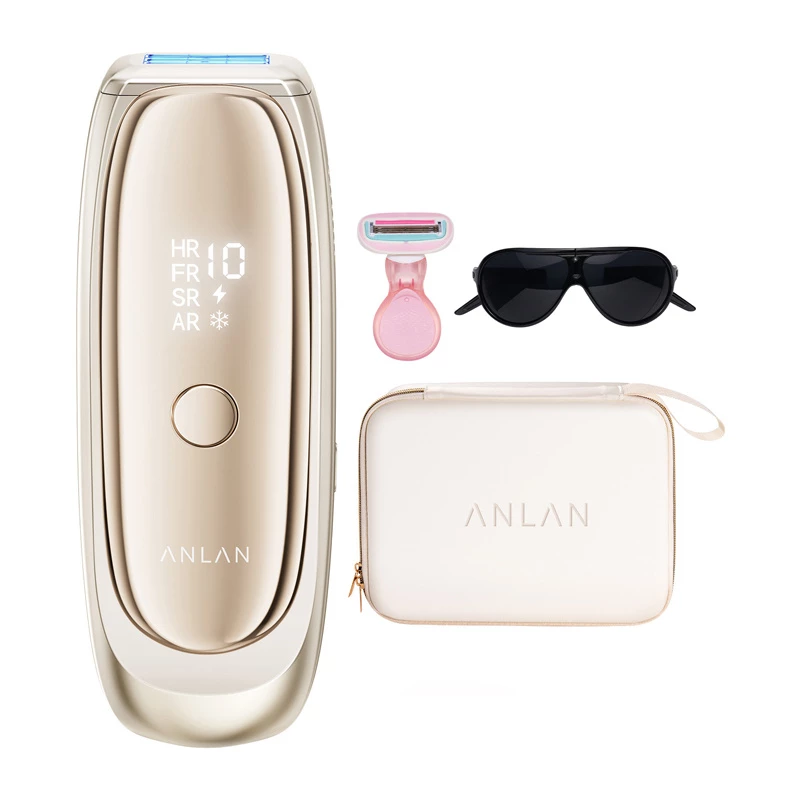 IPL epilator ANLAN 02-ATMY52-0RE — home IPL hair removal device