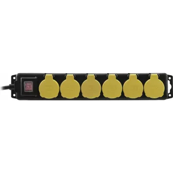 Power strip EUROLITE 30240154 — 6-socket IP44, 1.5 m cable