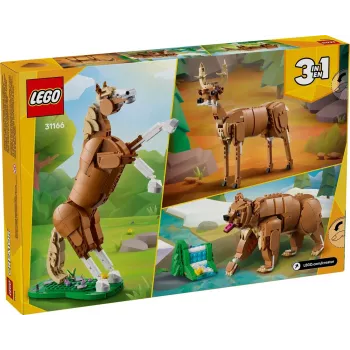Construction toy LEGO Creator 3-in-1 Magnificent Steed 31166 — 685 pieces, ages 9+, model size 80×240×230 mm