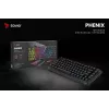 Savio Phenix SAVGK-RED Keyboard Gaming USB RF Wireless Bluetooth QWERTY