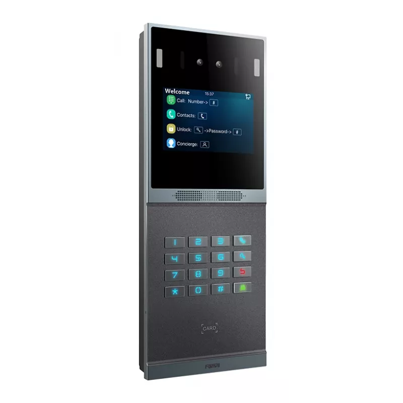 Fanvil i66 Video Intercom System 2 MP 10.2 cm 4 inch Black Grey