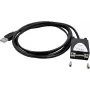 Exsys - Serial Adapter - USB - RS-232 - Black (EX-1311-2-5V)