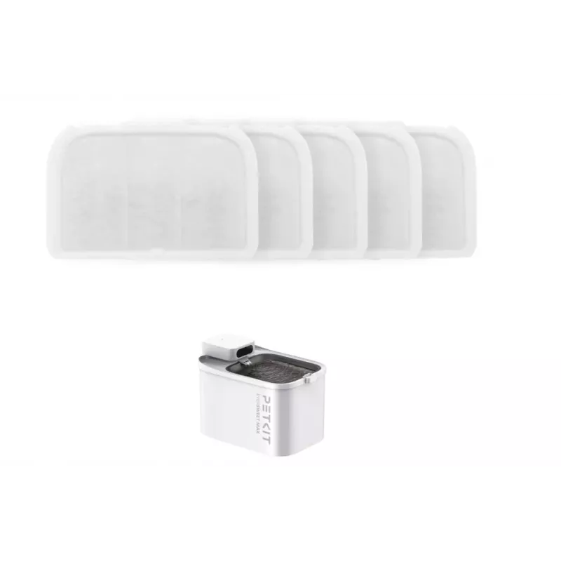 Petkit unit Filtro-5 Pezzi Solo per Eversweet Max, Accessori per Ciotola