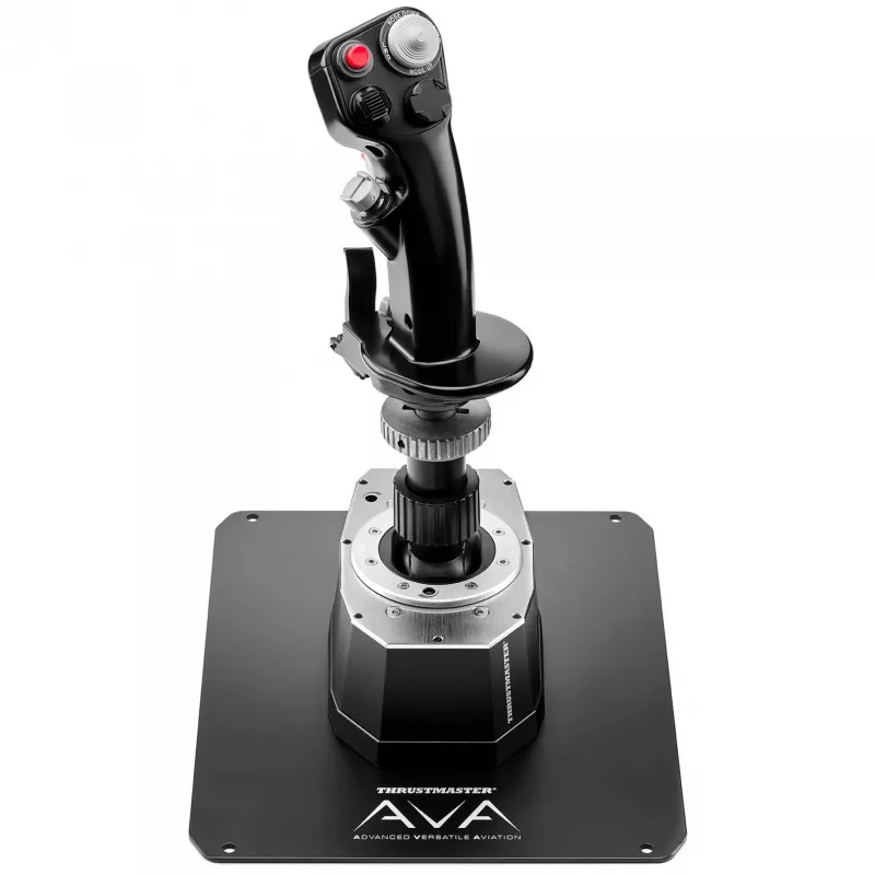 Flight base mount adapter Thrustmaster 2960932 for AVA bases, black, 40×40×58 mm