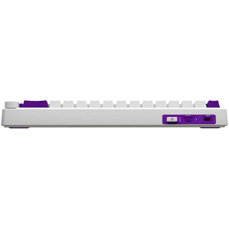 LORGAR KBP70MW, Wireless 65% Mechanical Gaming Keyboard Pro, White, EN layout