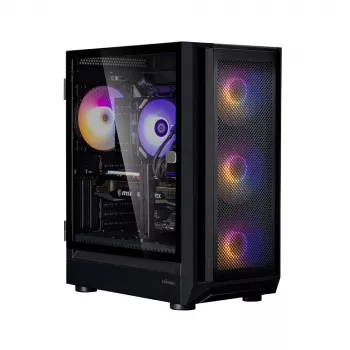 Computer Case Zalman i6 Black, ATX, black