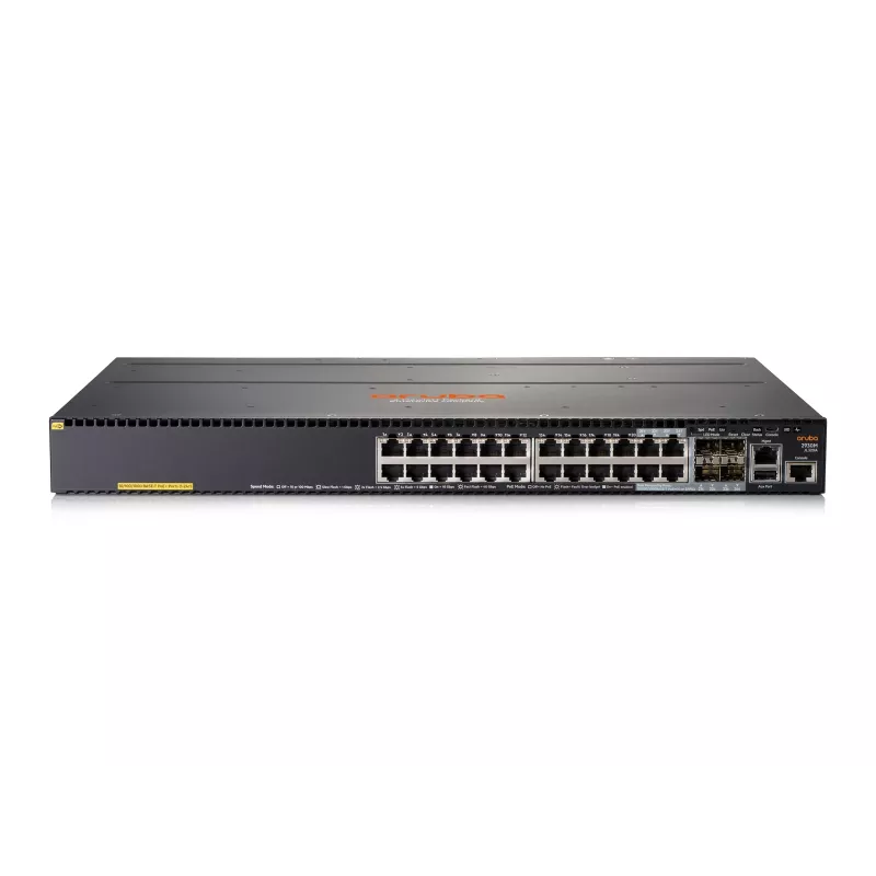 Managed Switch HP Aruba 2930M 24G PoE+ 1-slot