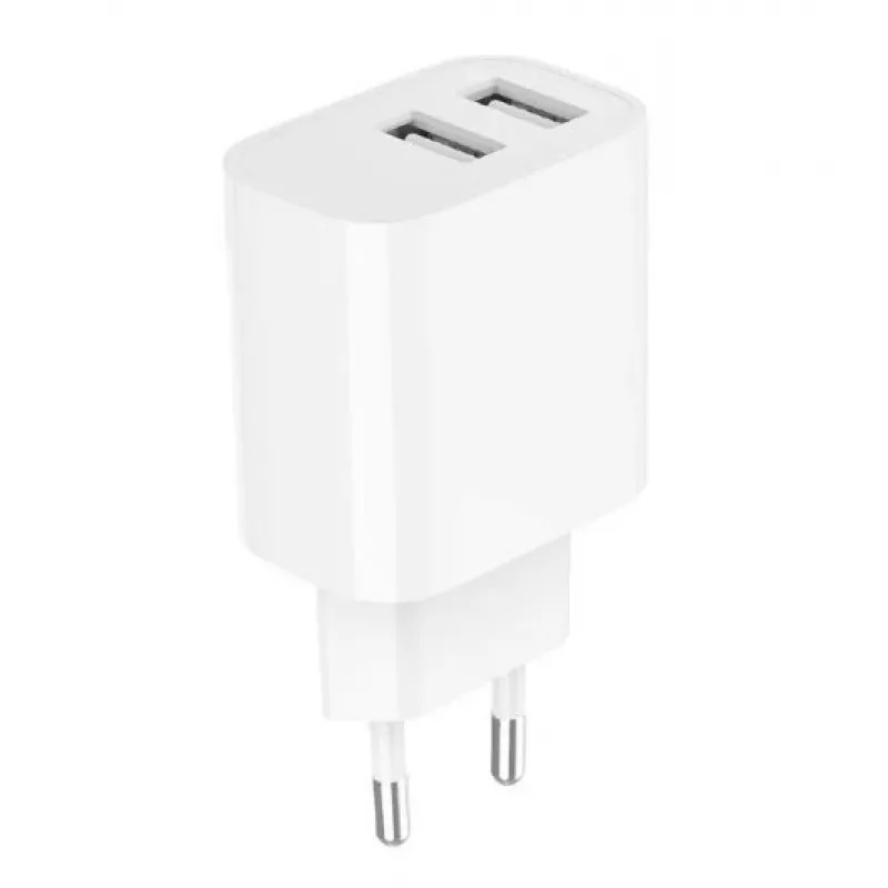 Charger Gembird TA-UC-2A12-01 Indoor AC 2.4A 2 USB White
