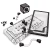 Pump distribution plate EK Water Blocks EK-QuantumX Loophole D5 PWM Black Plexiglass