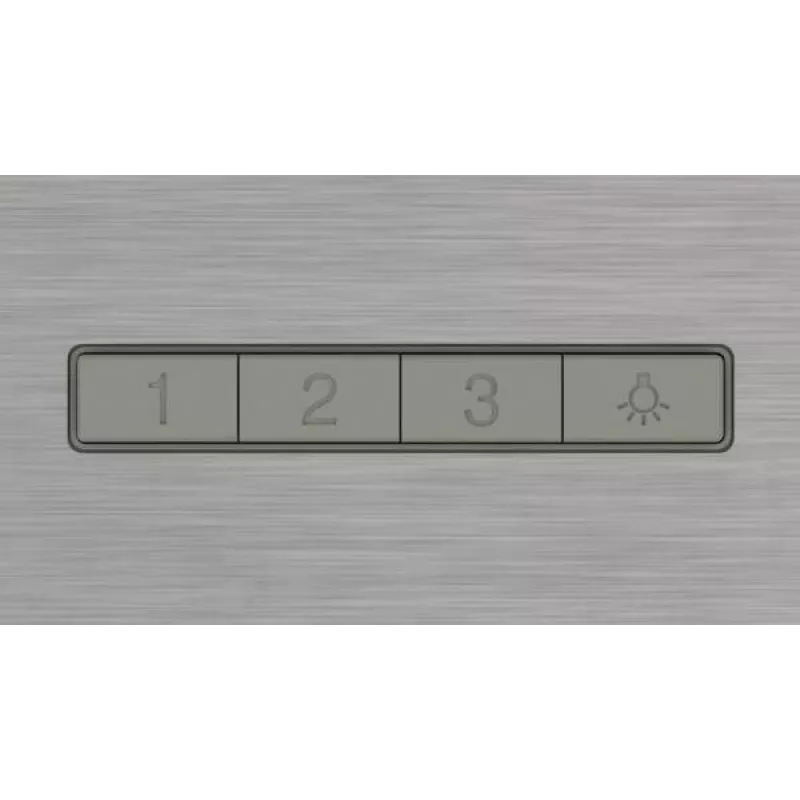 Bosch DWB93BC30 cooker hood Wall-mounted Stainless steel 400 m³/h