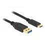 USB Cable DeLOCK SuperSpeed USB 3.2 Gen 2 Type-A to Type-C 3 m
