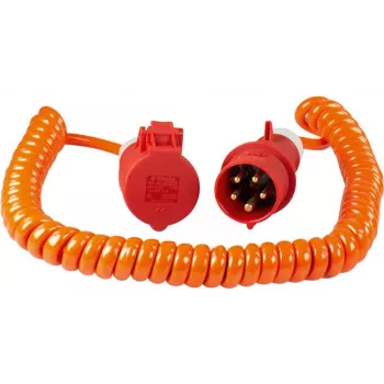 as-Schwabe 70419 Power Cable Orange 5 m CEE16/5 (70419)