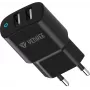 Charger YENKEE YAC 2024BK – wall charger, 2× USB-A ports, total 12W (2.4A per port)