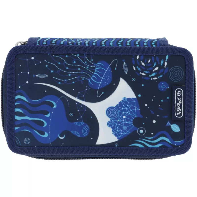 Herlitz TriCase Deep Ocean 31 pcs Blue Polyester 190x70x115 mm