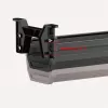 Under-desk cable tray MACLEAN MC-106B — black, ABS, maximum load 5 kg