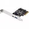 SilverStone ECU03 - USB-Adapter - PCIe 2,0 x2 Low Profile - USB-C 3,1 x 1 + USB-C x 1 (SST-ECU03)