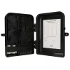 Extralink Eliza V2 Fiber Optic Closure, 16 Splices, Black, Mid-Span